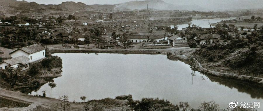 1930年8月23日,红一军团和红三军团在湖南浏阳永和市会师,组成中国工农红军第一方面军,朱德任总司令,毛泽东任总前委书记兼总政治委员。图为浏阳永和市。